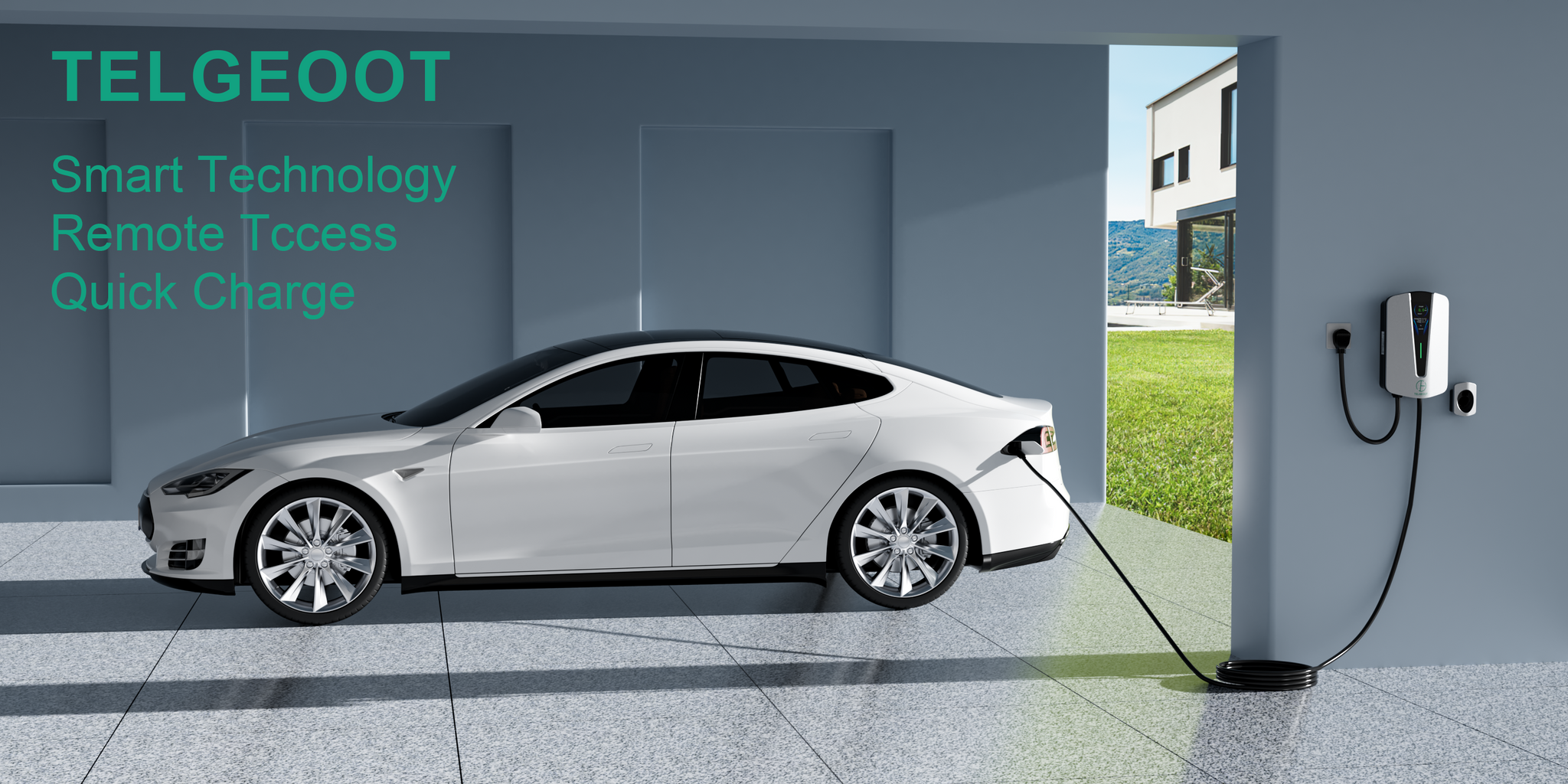 What car types are Telgeoot Level 2 charging stations suitable for?