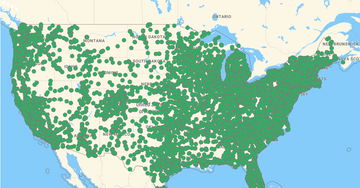 electric vehicle map