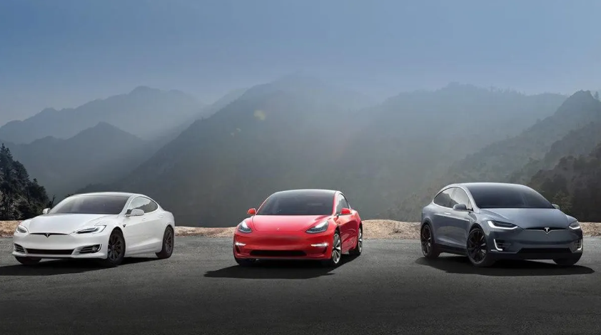 Tesla charging station